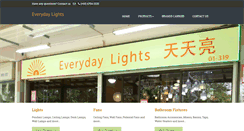 Desktop Screenshot of everydaylights.com